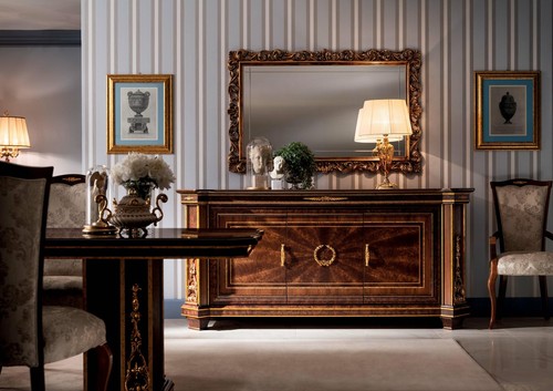 Comò specchio arredo design